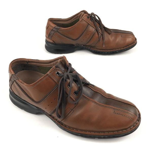 Clarks Other - Clarks Touareg Oxford Leather Shoes 11.5